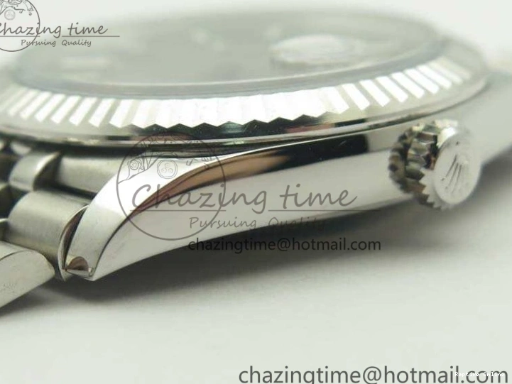 0201 DateJust 126334 SS REF 1:1 Best Edition Gray Dial Stick Markers On New Version Jubilee Bracelet A Bold 3477